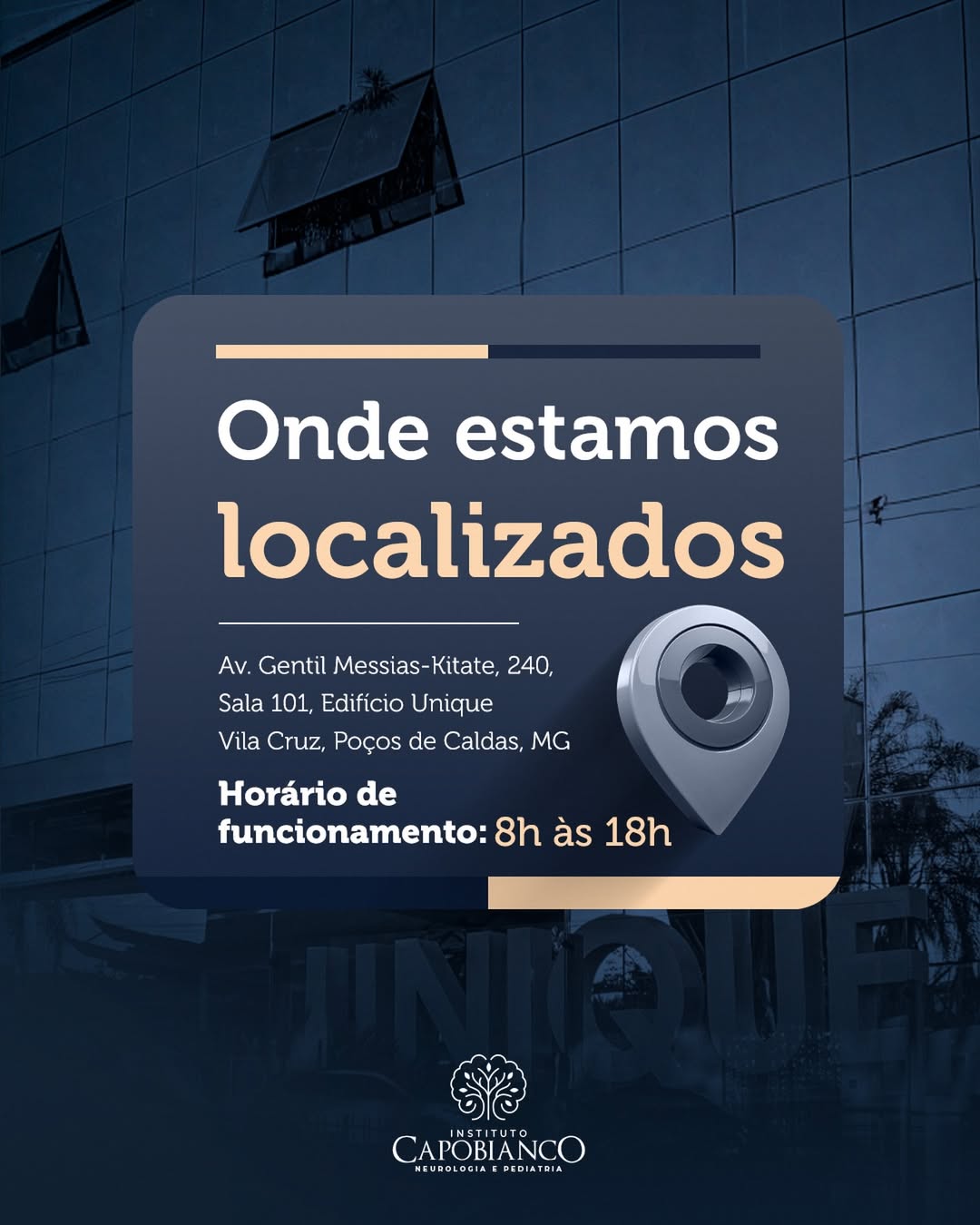 Destaque Instagram Instituto Capobianco