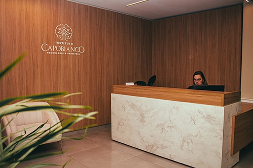 Recepção do Instituto